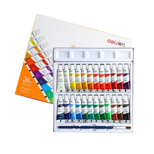 Акварель, пигментированная гуашь, детский комплект для начинающих для детского сада для школьников, ручная роспись