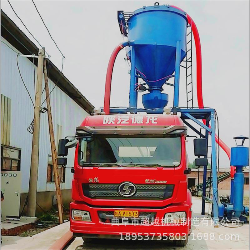 济宁建材粉料气力输送机移动风力吸粮机集装箱矿粉气力输送设备