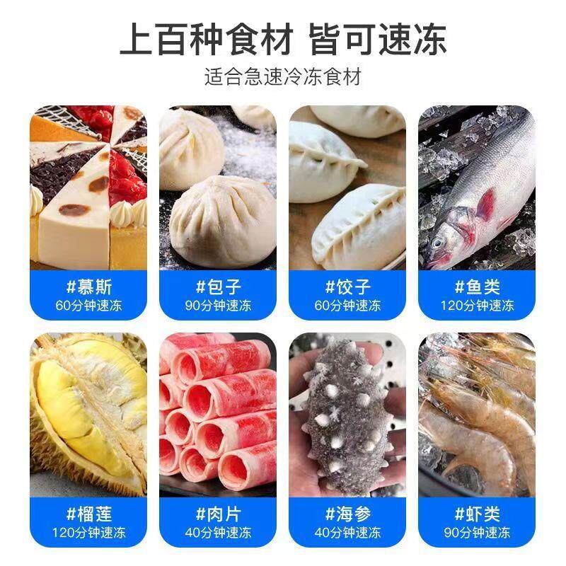 商用速冻柜低温急速冷冻柜海参饺子水饺速冻机插盘式大容量速冻机
