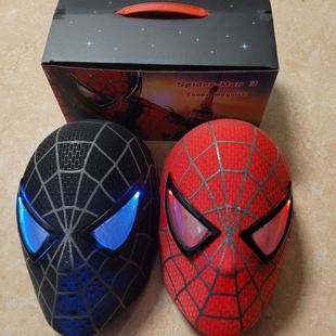 初代蜘蛛侠头套托比马奎尔面具电影还原手工制作丝条永不脱落