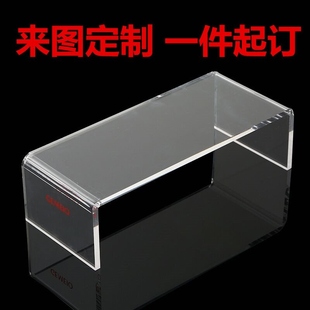 亚克力切割一体展示折弯热罩定制透G明盒加工有机玻璃板防尘图