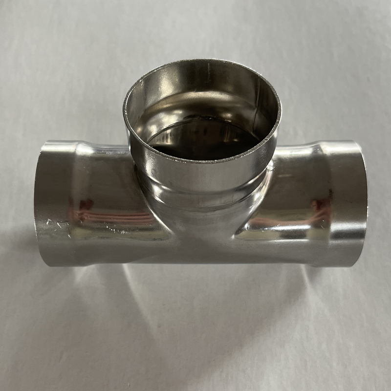 普通管件等径焊接三通304薄壁不锈钢水管承口接头承插式316穿线管