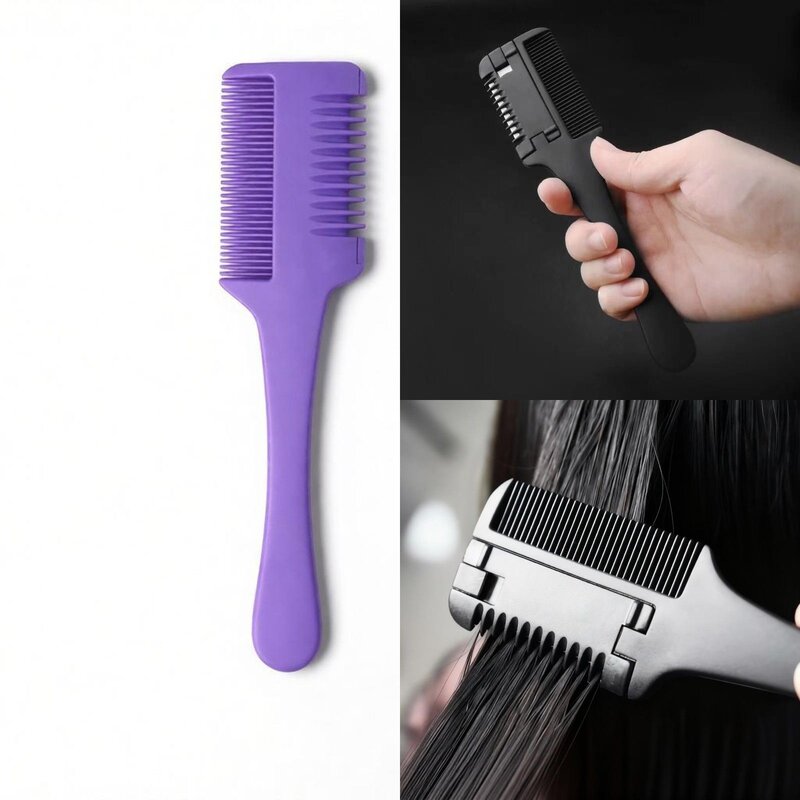 家用加厚削发刀成人理发打薄削发梳子女剪刘海削发神器工具