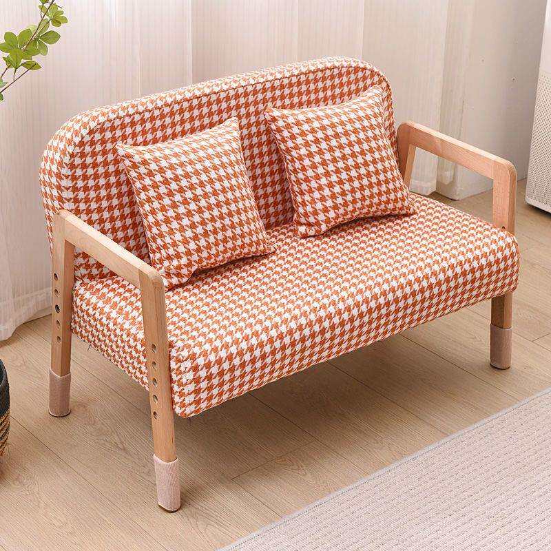 双人沙发儿童阅读教书幼儿园小沙发实木公主宝宝孩女孩座椅阅读椅