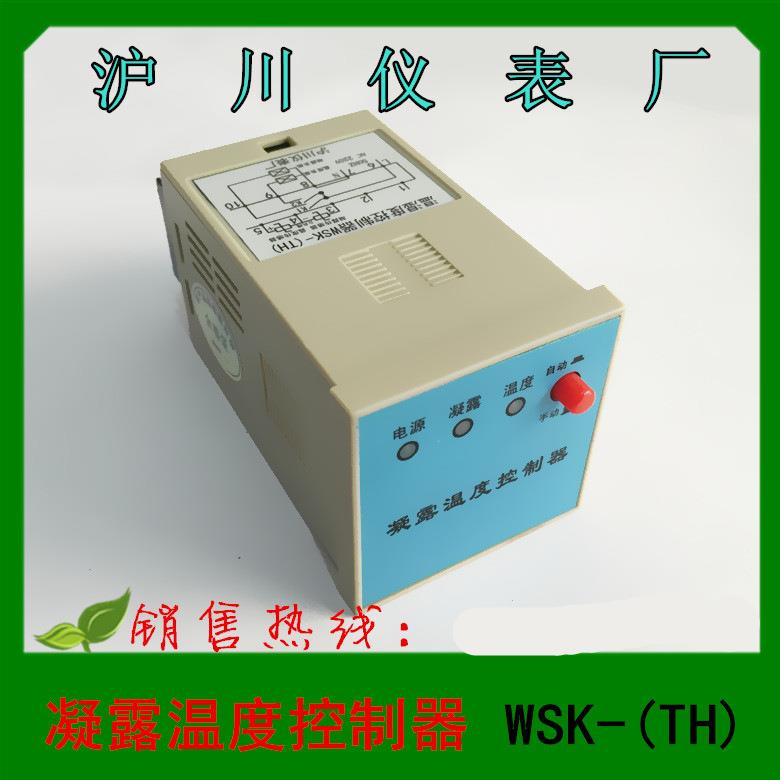 1沪川仪表凝露温度控制器温湿度控制器WSK-(TH)