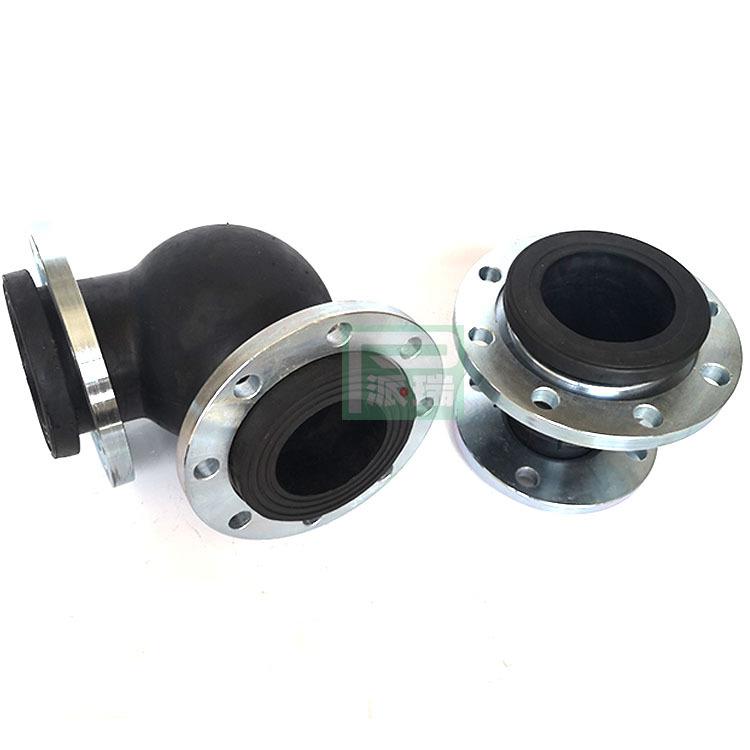 WTX型可曲挠合成橡胶弯头法兰橡胶弯头卡箍式橡胶接头弯接头