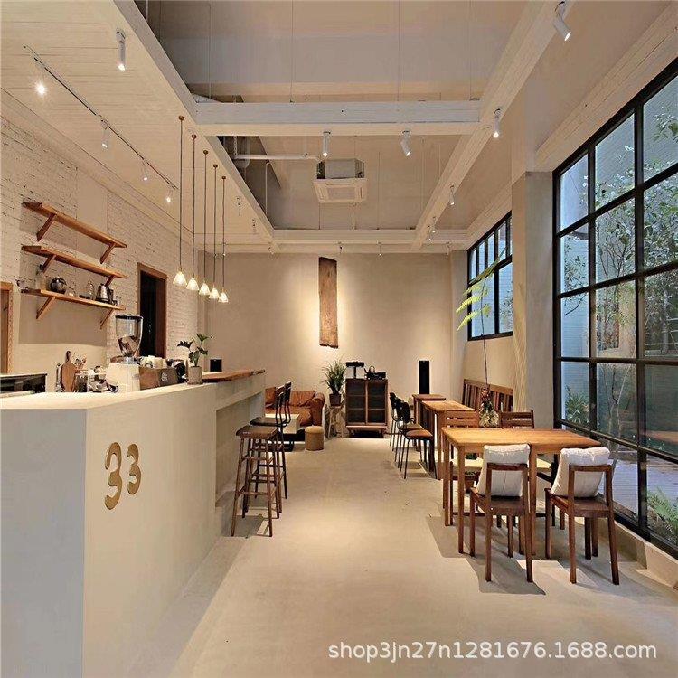 微水泥墙地一体艺术设计漆工业风水泥墙地面漆直销艺术涂料