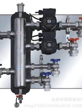 地暖壁挂炉耦合罐混水罐水力分压器去藕罐不锈钢压力平衡器2.0厚