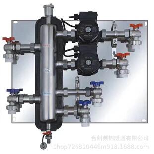 地暖壁挂炉耦合罐混水罐水力分压器去藕罐不锈钢压力平衡器2.0厚