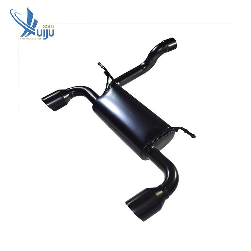 18-20牧马人JL2.0T排气管芒果牧马人双排尾段排气不锈钢黑色