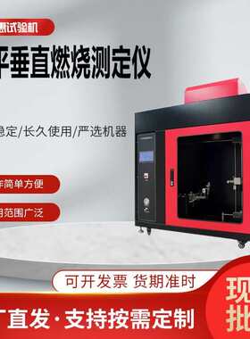 天惠汽车内饰水平垂直燃烧测定仪塑料纺织品阻燃试验机燃烧试验箱