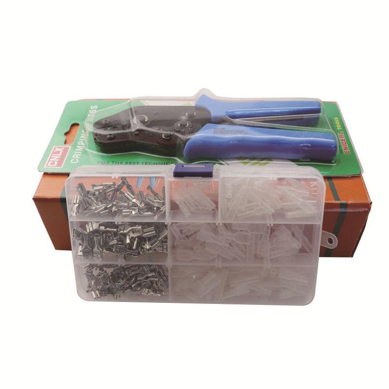 盒装端子套装加压线钳300PCS组合冷压端子套装