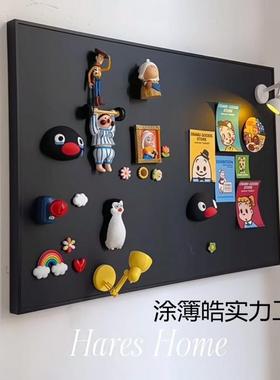 磁吸黑板电表箱遮丑神器客厅配电箱遮挡装饰画免打孔新款装饰创意