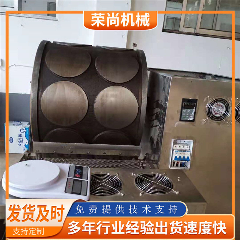厂家现货自动上浆春卷皮机 双排8寸蛋皮机 电磁加热千层蛋皮机
