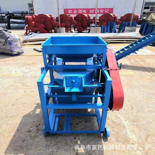 花生排杂去石机家用自动装袋花生筛选机花生剥壳机