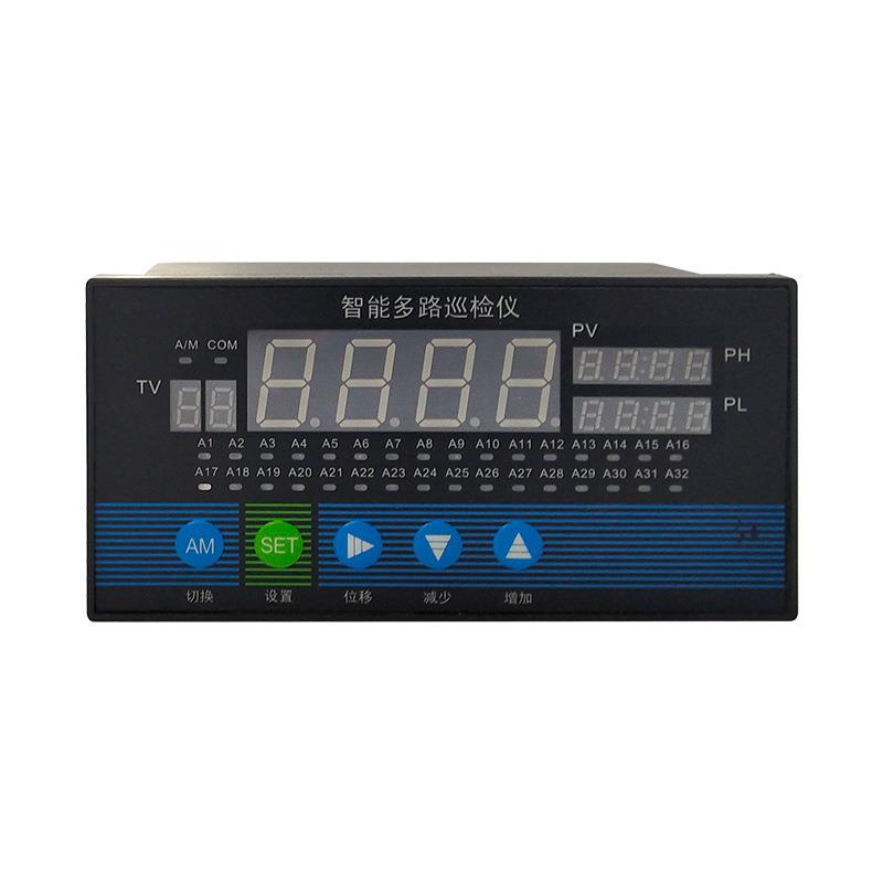 绎捷多路巡检仪智能温度数显表压力控制器二次数显表