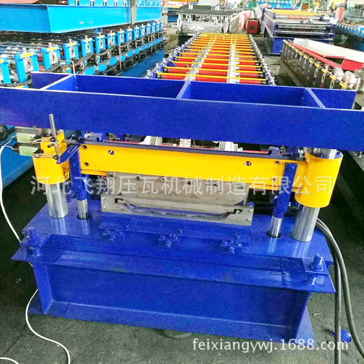 供应全自动彩钢瓦压瓦机470型角驰设备角驰成型机械