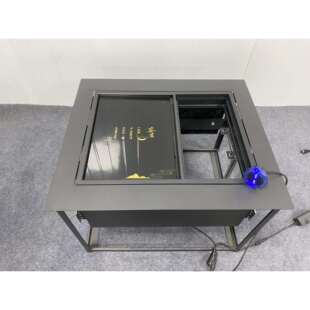 电动翻板升降茶几无线遥控支架客厅家用餐桌两用语音家具支撑架