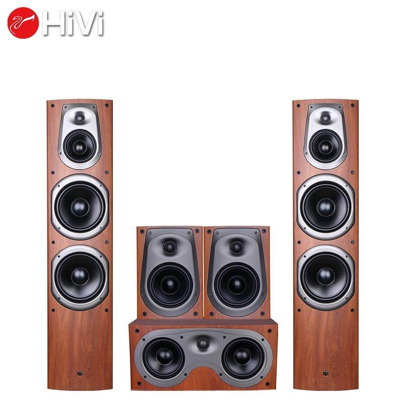 Hivi/惠威D600家庭影院5.0家用客厅音响套装木质hifi环绕音箱