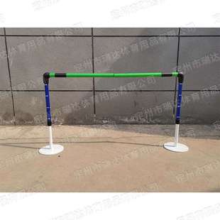 新大纲400米组合障碍训练器材防损伤升降钻跨障碍杆高低杆