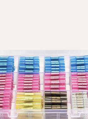 340pcs热缩端子 接线端子中间中接管端子套装