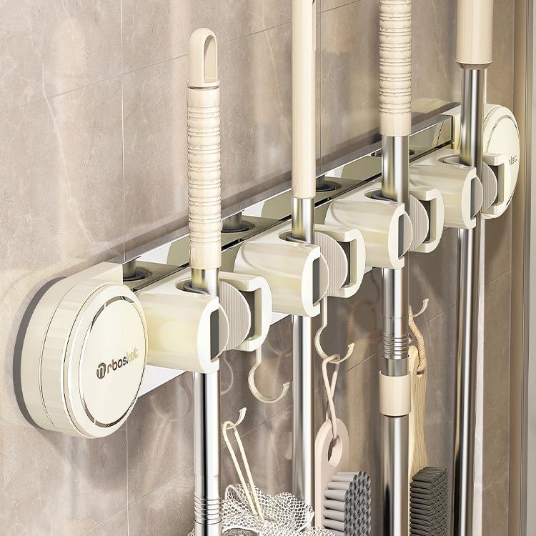 优勤卫生间置物架浴室收纳架子厕所洗手间吸盘拖把壁挂夹各种