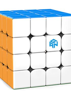 GAN460M四阶魔方磁力版专业顺滑新品速拧4阶比赛魔方玩具