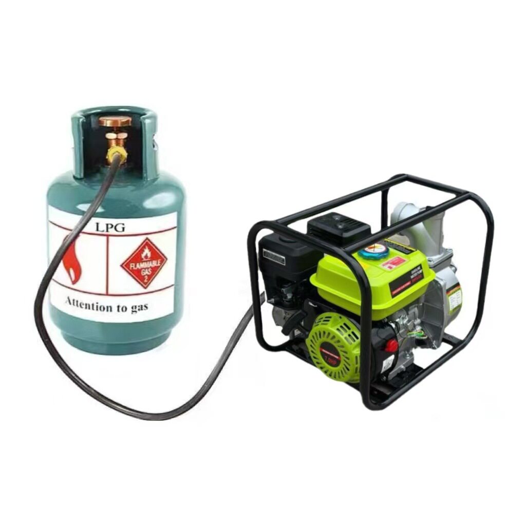 汽油液化石油气两用抽水机水泵行家选3寸2寸7hp厂家跨境灌溉Lpg