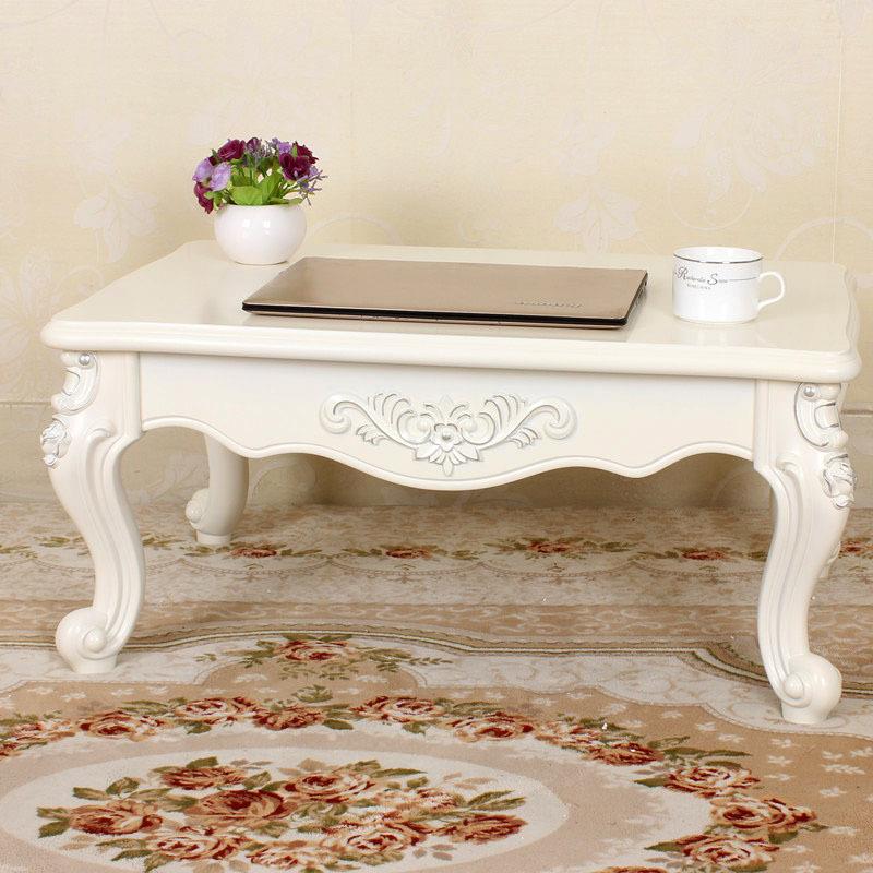 飘窗桌欧式榻榻米小茶几窗台桌矮桌卧室炕几阳台迷你移动茶桌