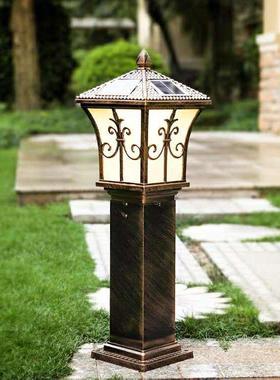 户外太阳能草坪灯家用庭院装饰太阳能路灯公园别墅太阳能草坪灯