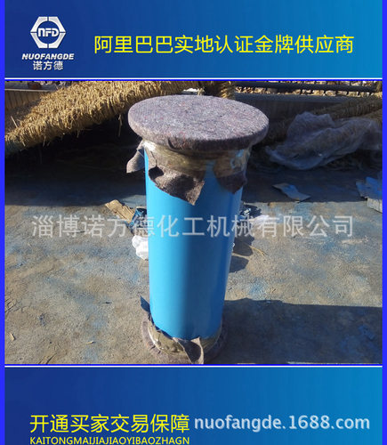 小型搪玻璃蒸馏塔塔节－精细化工用－耐腐蚀高温瓷釉多次烧制成型