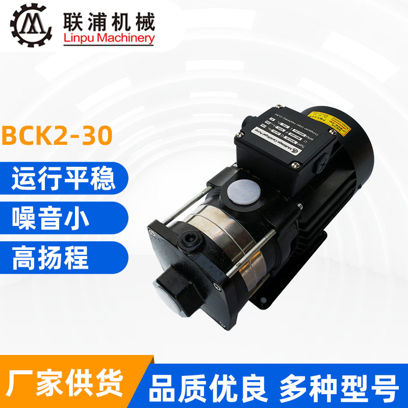 BCK2-30数控机床水泵油泵火花机加*工中心专用泵