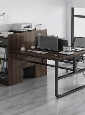 办公桌办公室椅组合简约现代职员员工简易家具2/4人位电脑台式桌