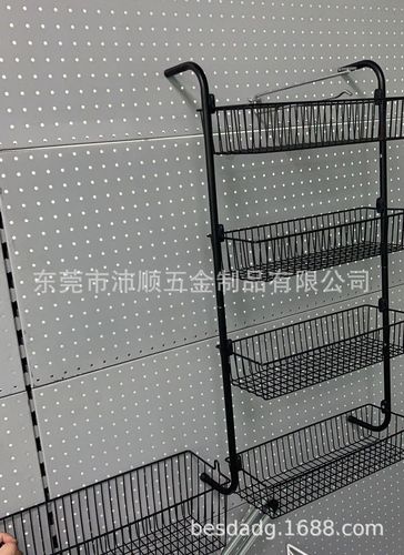 【工厂直销】免钉门后挂篮 浴室衣帽挂篮 门背式储物四层多层挂篮