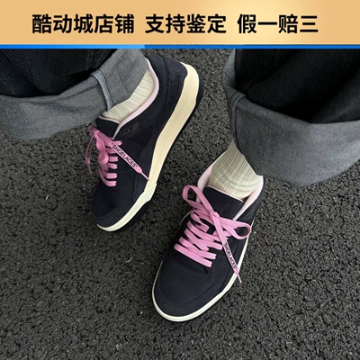 Jordan FLIGHT COURT 时尚舒适 防滑耐磨 低帮 复古篮球鞋 男款