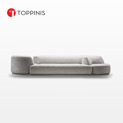Toppinis旋转沙发意式极简大平层型客厅大户型沙发意大利布艺沙发