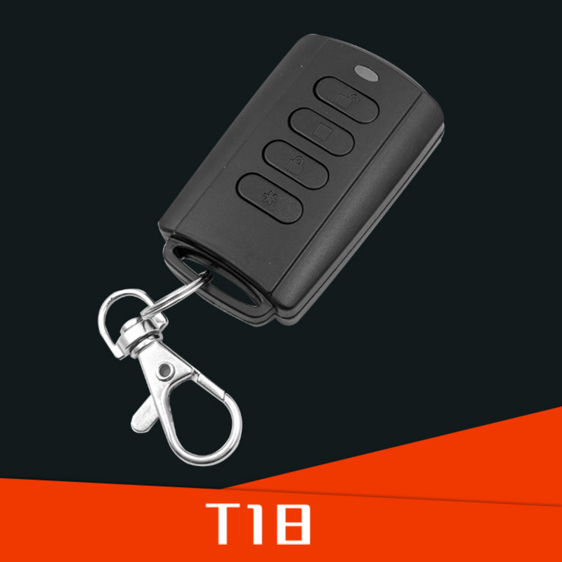 通用型大门车库门电动门伸缩门道闸杆遥控器.钥匙T18