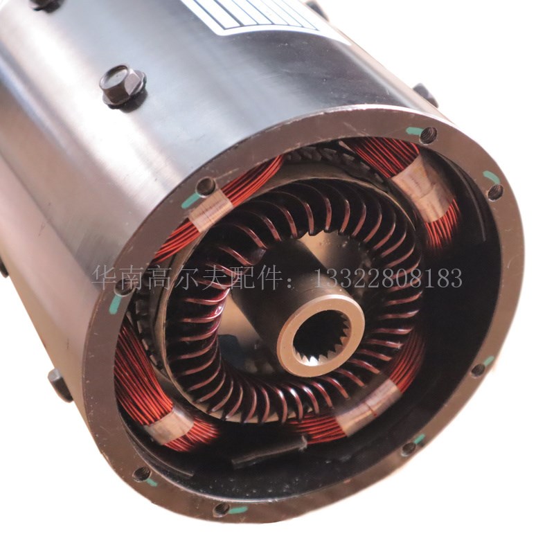 高尔夫球车观光车电机 ZQS48-4.0B-TG 电动观光车电机马达48V 4Kw