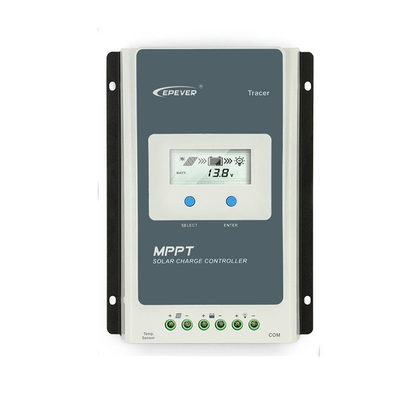 EPever MPPT 20A 10A Soluar Controller 12V 24V Back-Light LCD