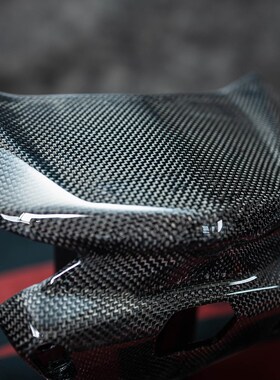 小牛电动车九号E200pP电瓶车FC155改装蜂窝锻造斜纹碳纤维风挡