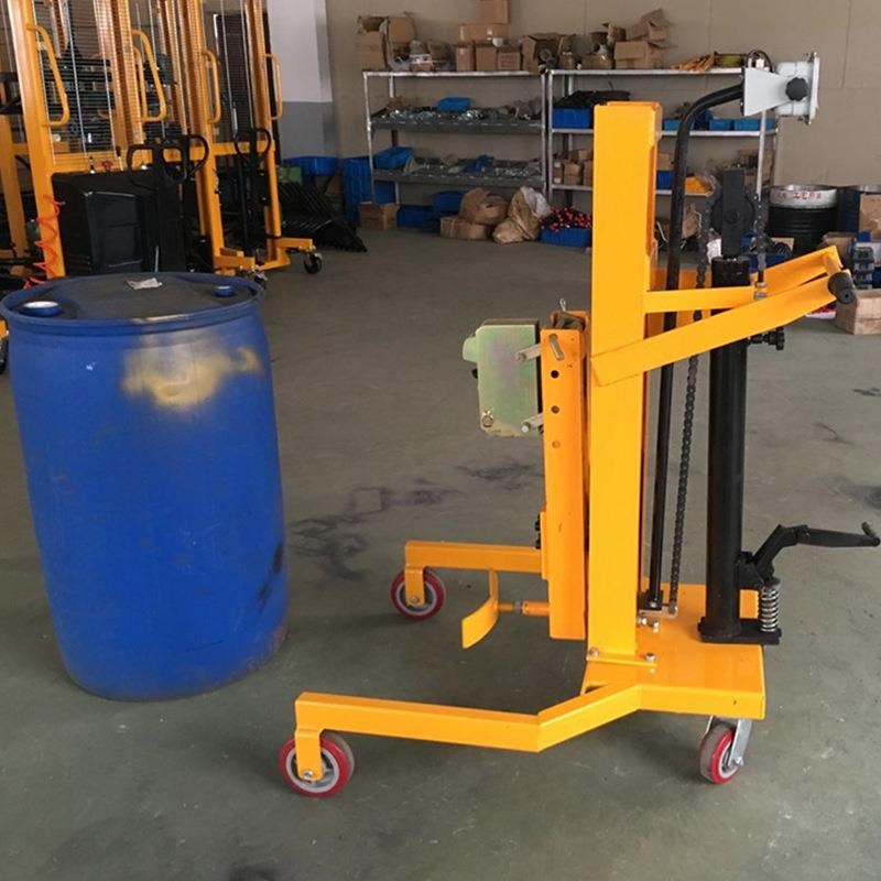 供应DTF450脚踏式液压油桶车液压油桶车.手推油桶车