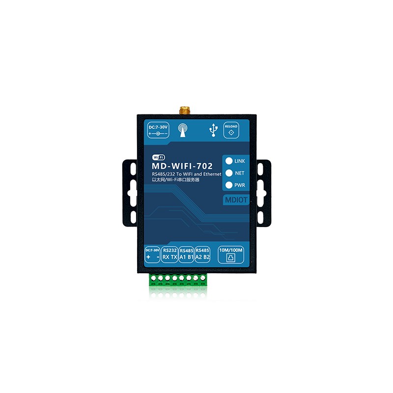 wifi串口服务器232/485转以太网dtu模G块modbus转json边缘计算网