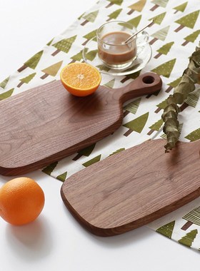 NEW Blackf walnut chopping board Bread board Sushi plate Rea