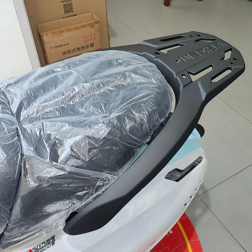 适用隆鑫无极贝多芬SR150C铝合金后尾货架HLX150T-36尾箱架改装件