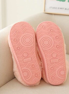 Winter high-top month shoes thicDk-soled large size non-slip