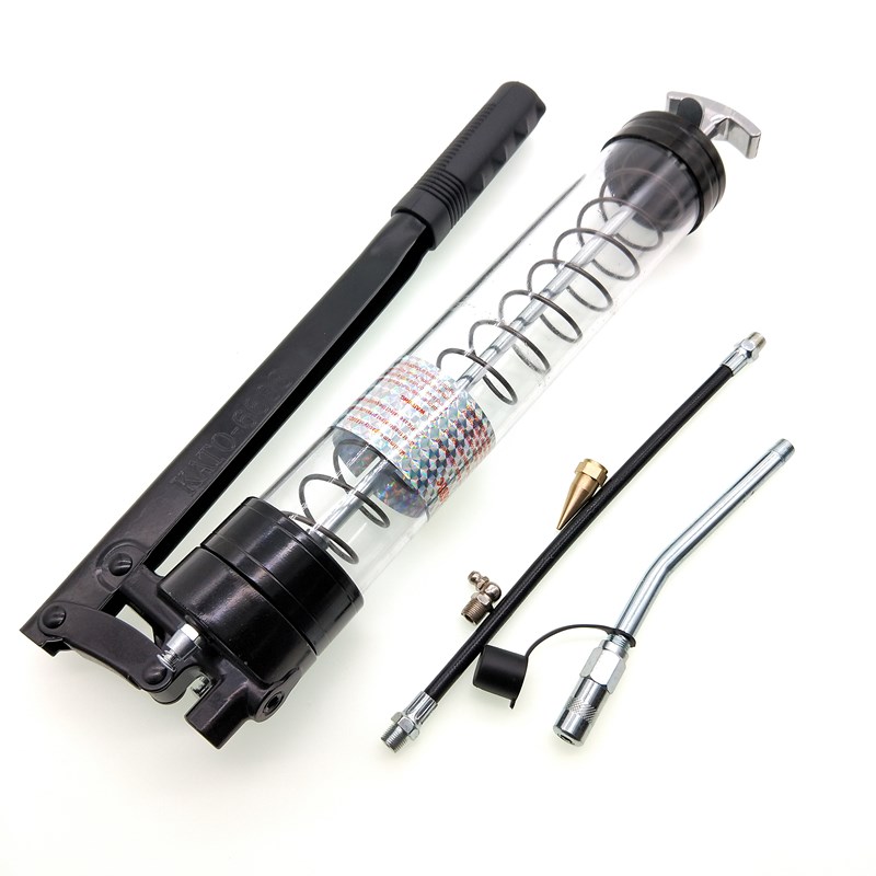 透明手动黄油枪单杆重型600c高压挖掘机润T滑设备加注油枪