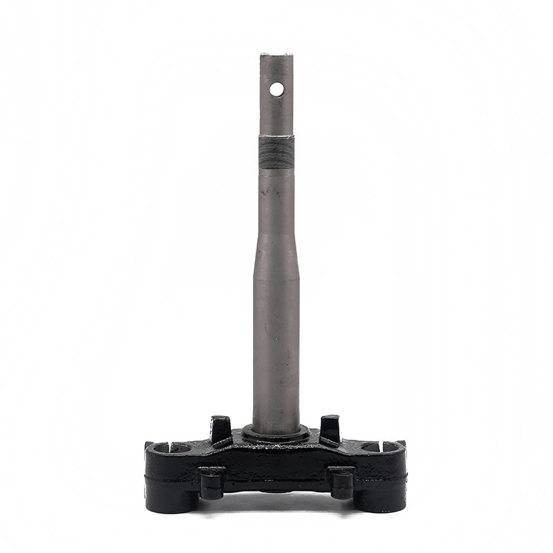 适用可立克click125摩托车方向柱沃里奥转向N柱 前叉下三星 下联