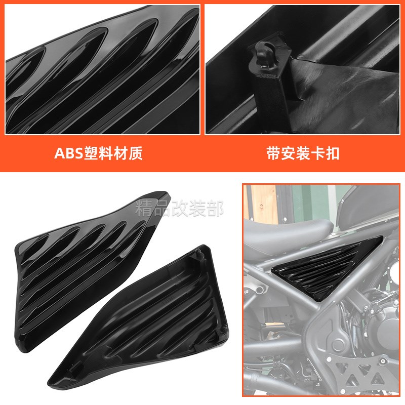 适用本T CM300 CM500 改装座包左右装饰N侧板车身护盖座包外壳侧