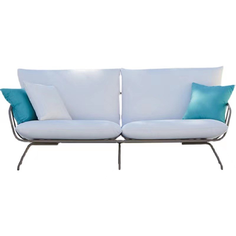 北欧户外铝合金沙发n简约民宿酒店庭院阳台异形防水晒沙发茶几组