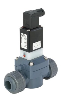 burkert宝德 0k142型产品编号147601 通电磁阀 f.aggress. 中等的